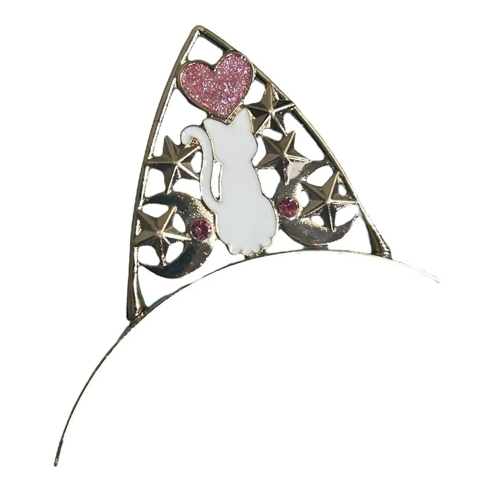 Sailor Moon Artemis Luna Cat Ears Headband Cosplay Accessory